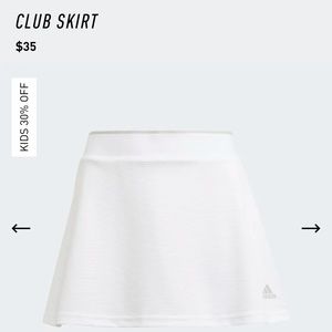 Adidas - Club Skirt